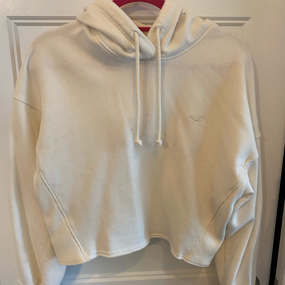 Cropped hollister hoodie